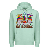 Seafoam love gnomes no bounds Premium Hoodie - JahusDesignShop