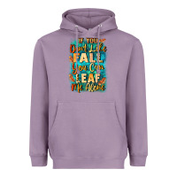 Lavender If you don't like Fall you can leaf me alone Heavyweight Hoodie - NancyCooperArtShop