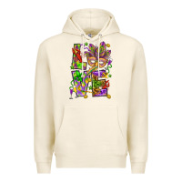 Tofu Mardi Gras love Premium Hoodie - HowdyJamesFarm