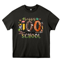 Asphalt happy 100 americana football basketball day of sch Heavy Core Tee - RacoonDesign