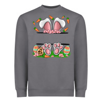 Storm easter costom name rabbit Heavyweight Sweatshirt - MaliasSmallBusiness