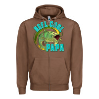 Chestnut reel cool papa Zipper Hoodie - Jasminsmagicworld