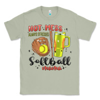 Matcha hot mess always stressed softball mama stanley cup Classic Tee - MaliasSmallBusiness