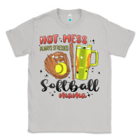 Moon Dust hot mess always stressed softball mama stanley cup Classic Tee - MaliasSmallBusiness