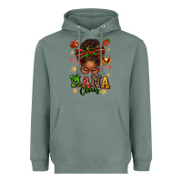 Sage mama claus afro messy bun Heavyweight Hoodie - texasbilliewilder