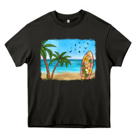 Asphalt beach background Heavy Core Tee - HRA Design Shop