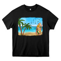 Black beach background Heavy Core Tee - HRA Design Shop
