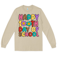 Mushroom happy 100 th day of school Long Sleeve Tee - MaliasSmallBusiness