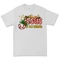 Dove Grey jesus is the reason with christmas candy ado Premium Tee - AdoDesignShop