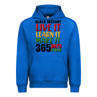 Cobalt black history live it Urban Hoodie - FaDigitalArtStudio