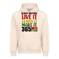 Sandshell black history live it Urban Hoodie - FaDigitalArtStudio