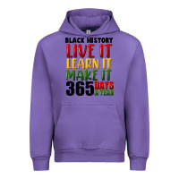 Tulip black history live it Urban Hoodie - FaDigitalArtStudio