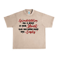 French Oak grandchildren fill a space in your heart Urban Heavy Tee - MaliasSmallBusiness