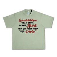 Oil Green grandchildren fill a space in your heart Urban Heavy Tee - MaliasSmallBusiness