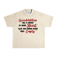 Sandshell grandchildren fill a space in your heart Urban Heavy Tee - MaliasSmallBusiness
