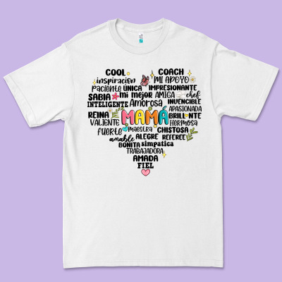 Spanish Mothers Day Premium Tee Designed By Jahusdesignshop