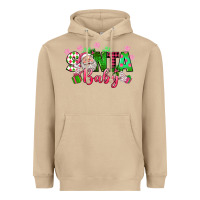 Mushroom santa baby pink christmas Heavyweight Hoodie - texasbilliewilder