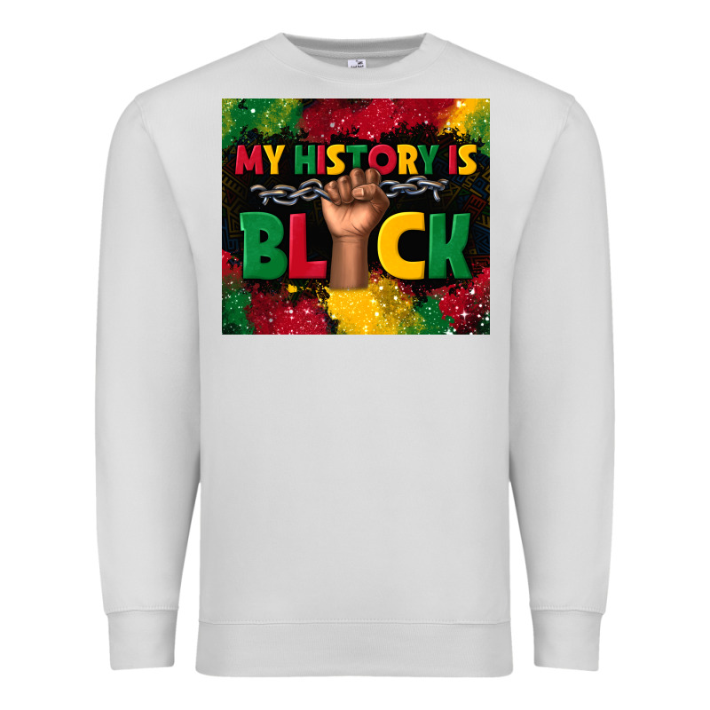 My History Is Black Premium Sweatshirt by TumblerDesignByShophia | Teevron