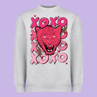 Valentine Heavyweight Sweatshirt Designed By Maliassmallbusiness