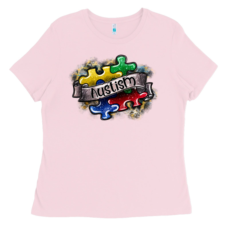 Austism Ladies Tee by SublimationCraftShop | Teevron