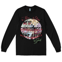 Black happy new year Long Sleeve Tee - MaliasSmallBusiness