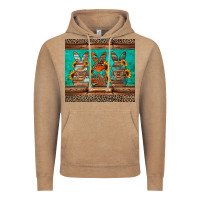 Vintage Coffee western easter bunnies Vintage Hoodie - Jasminsmagicworld