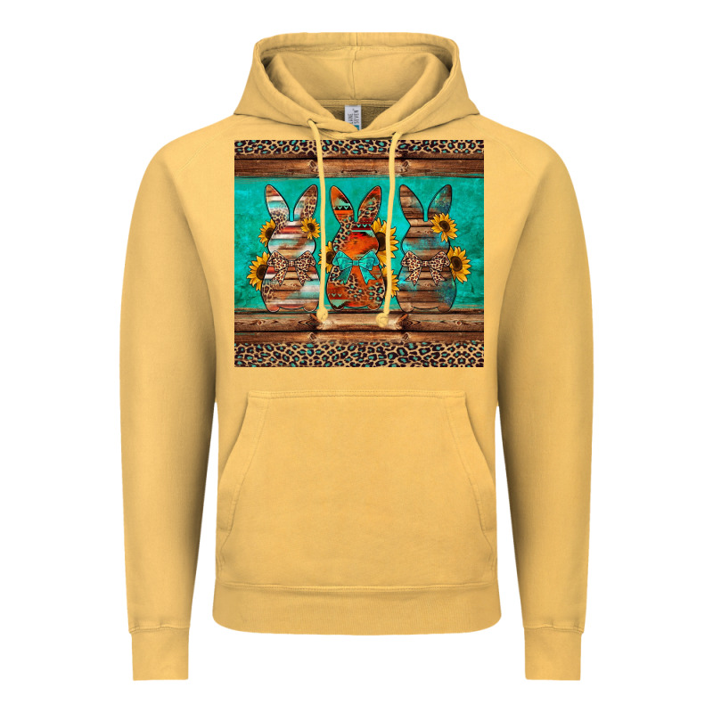 Western Easter Bunnies Vintage Hoodie by Jasminsmagicworld | Teevron