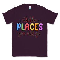 Plum oh the places you will go Classic Tee - MaliasSmallBusiness