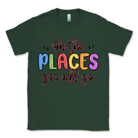 Sports Green oh the places you will go Classic Tee - MaliasSmallBusiness