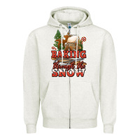 Baking Through The Snow Zipper Hoodie | Teevron