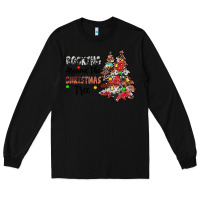 Black rocking around the christmas tree Long Sleeve Tee - JahusDesignShop