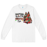 White rocking around the christmas tree Long Sleeve Tee - JahusDesignShop