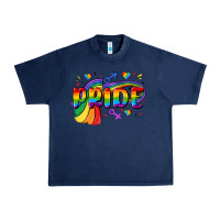 Navy pride Urban Heavy Tee - MaliasSmallBusiness