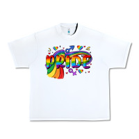 White pride Urban Heavy Tee - MaliasSmallBusiness