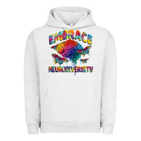 Pigment Lunar Rock Embrace neurodiversity Autism Urban Hoodie - FaDigitalArtStudio