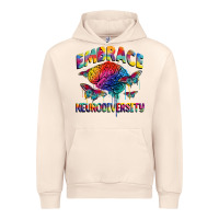 Sandshell Embrace neurodiversity Autism Urban Hoodie - FaDigitalArtStudio