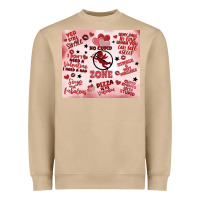Mushroom funny valentine's day Heavyweight Sweatshirt - MaliasSmallBusiness