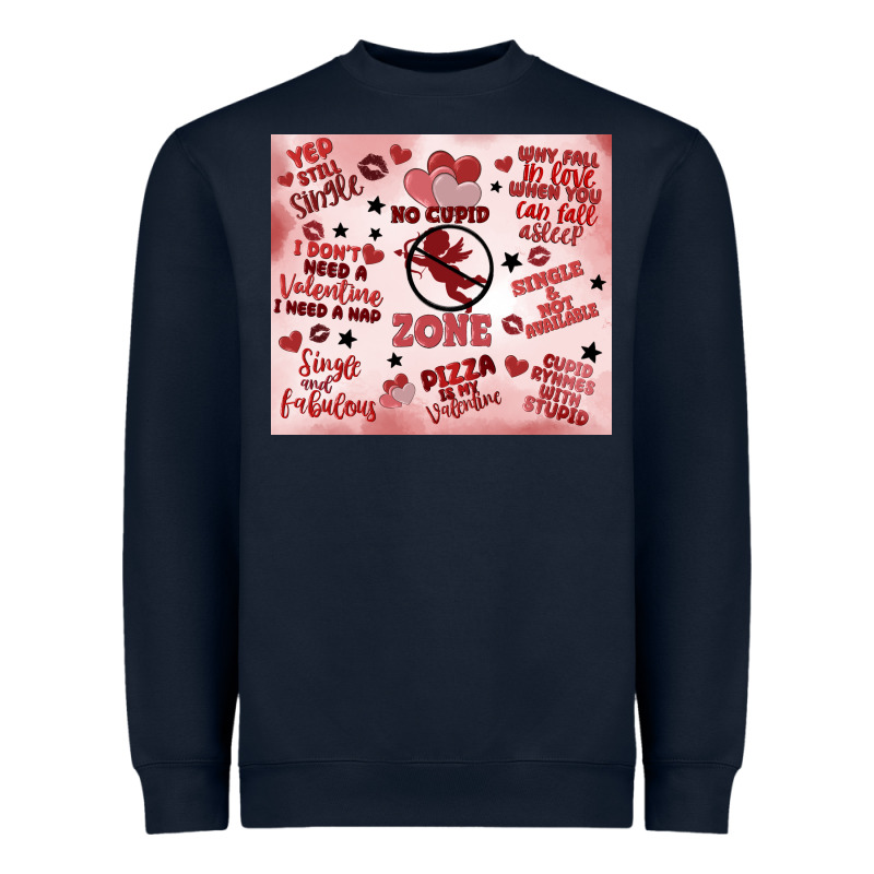 Funny Valentine's Day Heavyweight Sweatshirt by MaliasSmallBusiness | Teevron