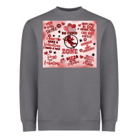 Storm funny valentine's day Heavyweight Sweatshirt - MaliasSmallBusiness