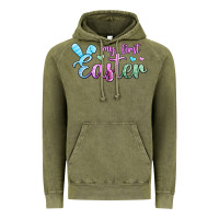Vintage Olive my first easter Vintage Hoodie - Jasminsmagicworld