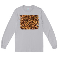 Moon Dust leopard background Long Sleeve Tee - NancyCooperArtShop