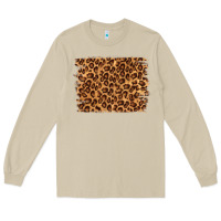 Mushroom leopard background Long Sleeve Tee - NancyCooperArtShop