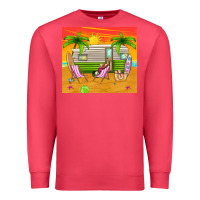 Cardinal summer caravan Premium Sweatshirt - TumblerDesignByShophia