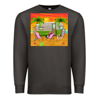 Smoke summer caravan Premium Sweatshirt - TumblerDesignByShophia