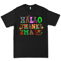Black hallothanksmas Premium Tee - AdoDesignShop