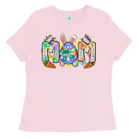 Bubblegum Pink Easter Day mom Ladies Tee - Neo Western