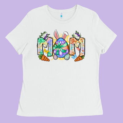 Easter Day Mom Ladies Tee Designed By Neo Western