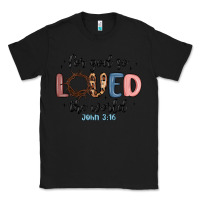 Black for god so loved the world Classic Tee - MaliasSmallBusiness