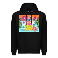 Black here comes the sun Premium Hoodie - TumblerDesignByShophia