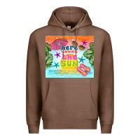 Chestnut here comes the sun Premium Hoodie - TumblerDesignByShophia
